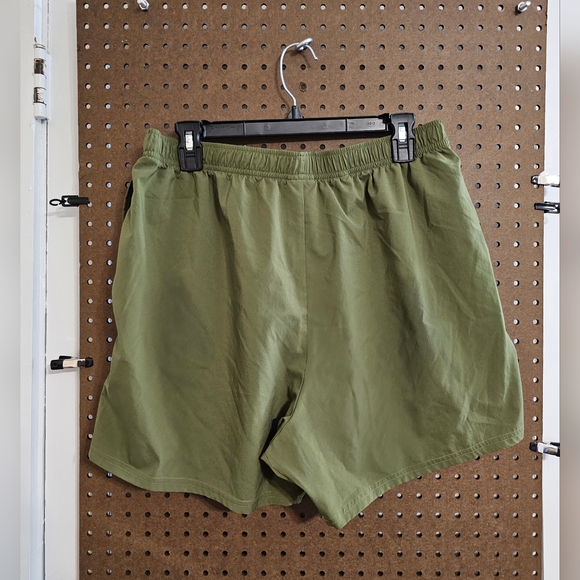 Gymshark Olive Womens XL Training, Athletic, Running Shorts - Picture 5 of 10